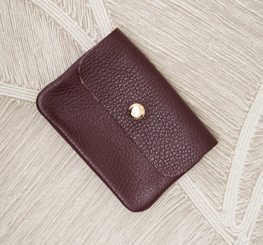 Wallet Lisa Small GENUINE LEATHER Bordeaux