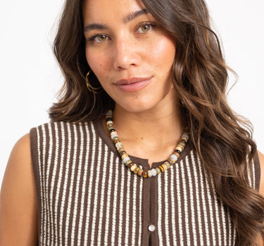 TILTIL Leila Ketting Multi Bruin