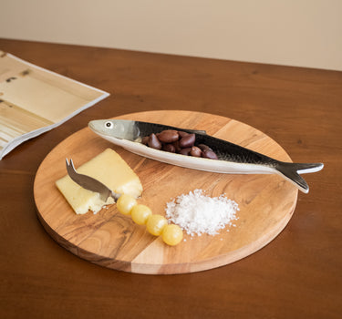 TILTIL Serveerplank Hout Rond