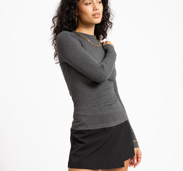 TILTIL Anni Higneck Longsleeve Dark Grey