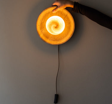 Wandlamp Tivoli Marmer / Travertin