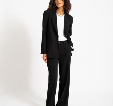 TILTIL Sanne Pintuck Pantalon Zwart