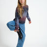Amira Crew Neck Knit GIRLS Space Dye - Things I Like Things I Love