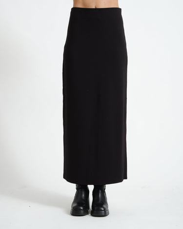 Aware Elani Ankle Skirt Black - Things I Like Things I Love