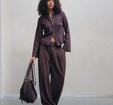 Aware Hanna Knit Cardigan Chocolate Torte - Things I Like Things I Love