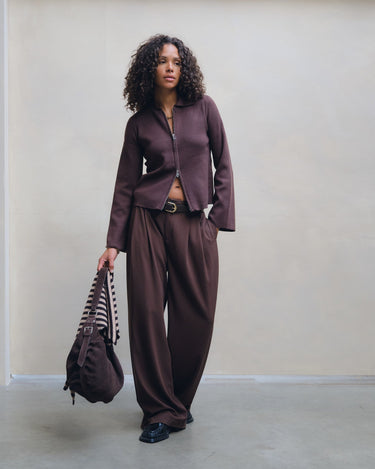 Aware Hanna Knit Cardigan Chocolate Torte - Things I Like Things I Love