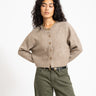 Aware Osterbro O-Neck Knit Cardigan Natural Melange - Things I Like Things I Love