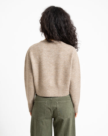 Aware Osterbro O-Neck Knit Cardigan Natural Melange - Things I Like Things I Love