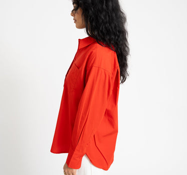 Aware Parina Loose Shirt Molten Lava - Things I Like Things I Love