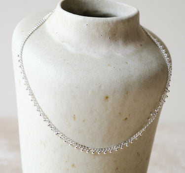 Baby Dots Necklace Silver - Things I Like Things I Love