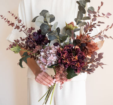 Boeket Kunstbloemen Velvet Bordeaux - Things I Like Things I Love