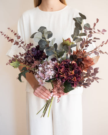 Boeket Kunstbloemen Velvet Bordeaux - Things I Like Things I Love