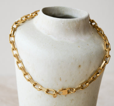Bold Chain Necklace Goud - Things I Like Things I Love