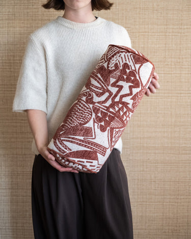 Bolster Kussen Indy Bordeaux - Things I Like Things I Love