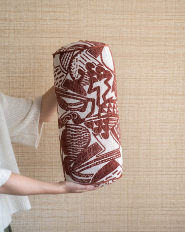Bolster Kussen Indy Bordeaux - Things I Like Things I Love