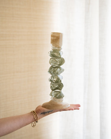 Candle Holder Estina Glass - Things I Like Things I Love