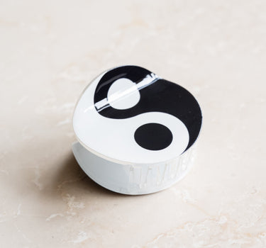 Claw Clip Yin Yang Roundy Black - Things I Like Things I Love