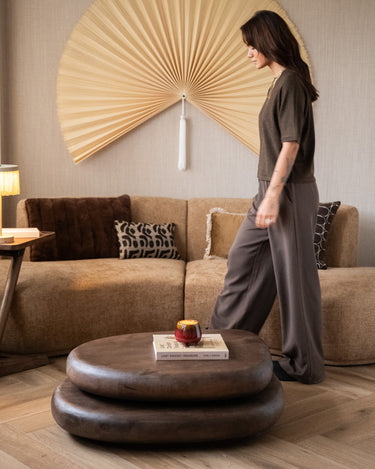 Coffee Table Kabo Dark Brown - Things I Like Things I Love