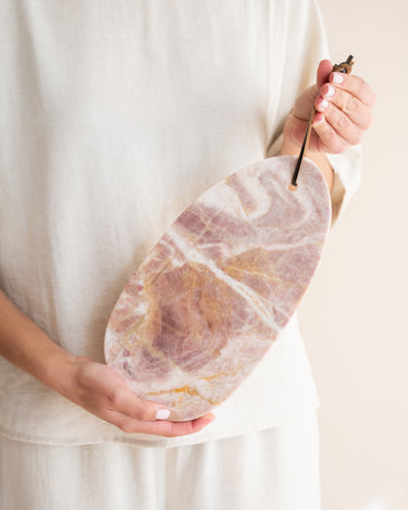 Cutting Board Marble Pink - Things I Like Things I Love