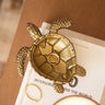 Deco Tray Turtle Gold - Things I Like Things I Love