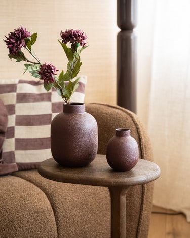 Deco Vaas Andori Aubergine - Things I Like Things I Love