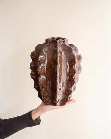 Deco Vaas Arefu Bruin - Things I Like Things I Love