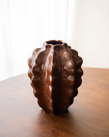 Deco Vaas Arefu Bruin - Things I Like Things I Love