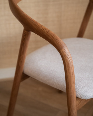 Dining Chair Rayven Light Brown - Things I Like Things I Love