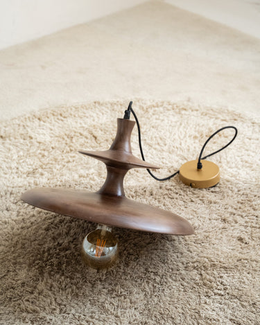Dutchbone - Pendant Lamp Cath Walnut - Things I Like Things I Love