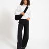 Essa Dot Jacket Bright White/Black - Things I Like Things I Love