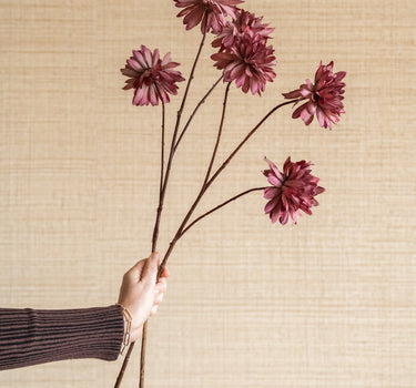 Faux Flower Dahlia Mauve - Things I Like Things I Love