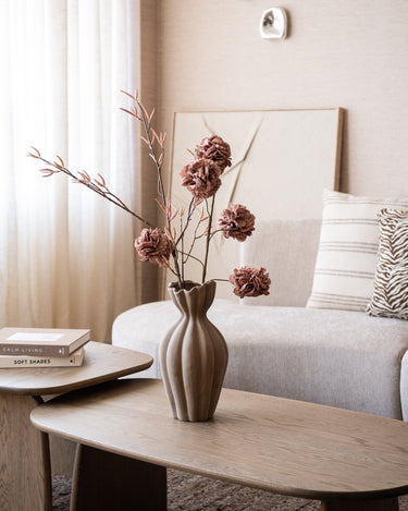 Faux Flower Pompom Eva Pink - Things I Like Things I Love
