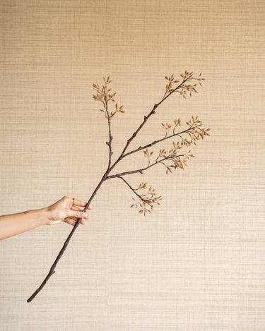 Faux Flower Wutong Beige - Things I Like Things I Love