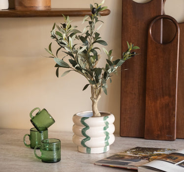 Faux Olive Tree With Pot - Things I Like Things I Love
