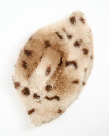 Fluffy Bucket Hat Leopard Multi - Things I Like Things I Love