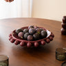 Grote Deco Schaal Viro Burgundy - Things I Like Things I Love
