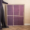 Grote Wanddecoratie Esson Linnen Aubergine - Things I Like Things I Love