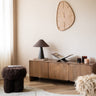 Grote Wandklok Organisch Beige - Things I Like Things I Love
