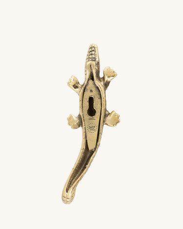 Handmade Hook Chewy Crocodile Brass - Things I Like Things I Love