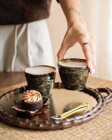 Handmade Japanese Cappuccino Mug Shin - Things I Like Things I Love
