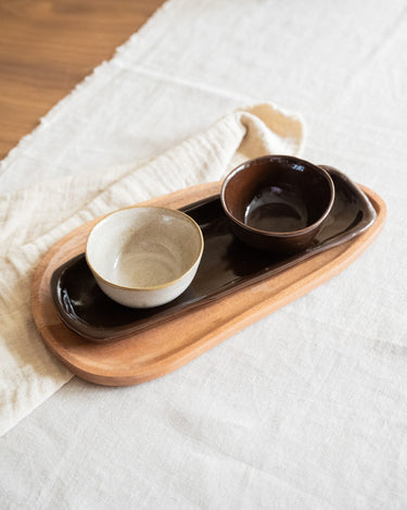 Handmade Small Bowl Serpa Burgundy - Things I Like Things I Love