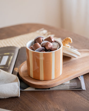 Handmade Storage Jar Croissant - Things I Like Things I Love