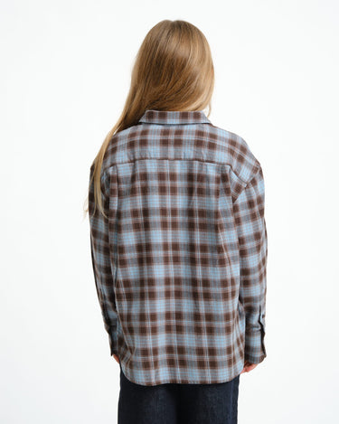 Jamie Check Flannel Shirt GIRLS Skyway Checkered - Things I Like Things I Love