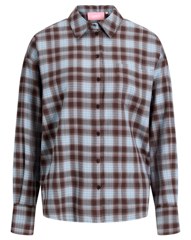 Jamie Check Flannel Shirt GIRLS Skyway Checkered - Things I Like Things I Love
