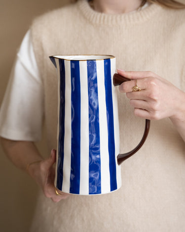 Jug Anafi Blue Stripe - Things I Like Things I Love