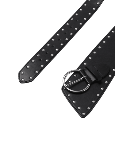June Belt Studs Black - Things I Like Things I Love