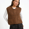 Kelly Chunky Vest Knit Karaf - Things I Like Things I Love
