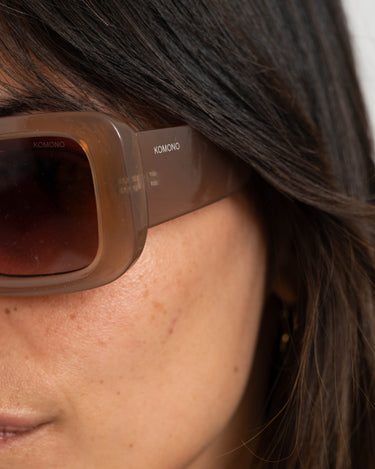 Komono Sunglasses Avery Sahara Brown - Things I Like Things I Love
