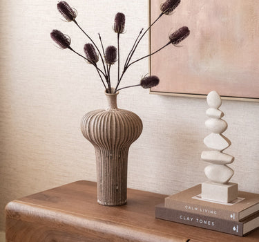 Kunstbloem Distel Aubergine - Things I Like Things I Love