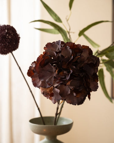 Kunstbloem Hortensia Aubergine - Things I Like Things I Love